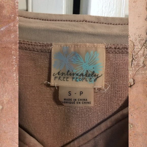 Free People Bodycon Bustier Dress Blush - Picture 4 of 4